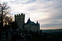 Queen Isabel's castle in Segovia, Spain